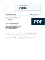 C6F625D3B: Datos de Solicitud