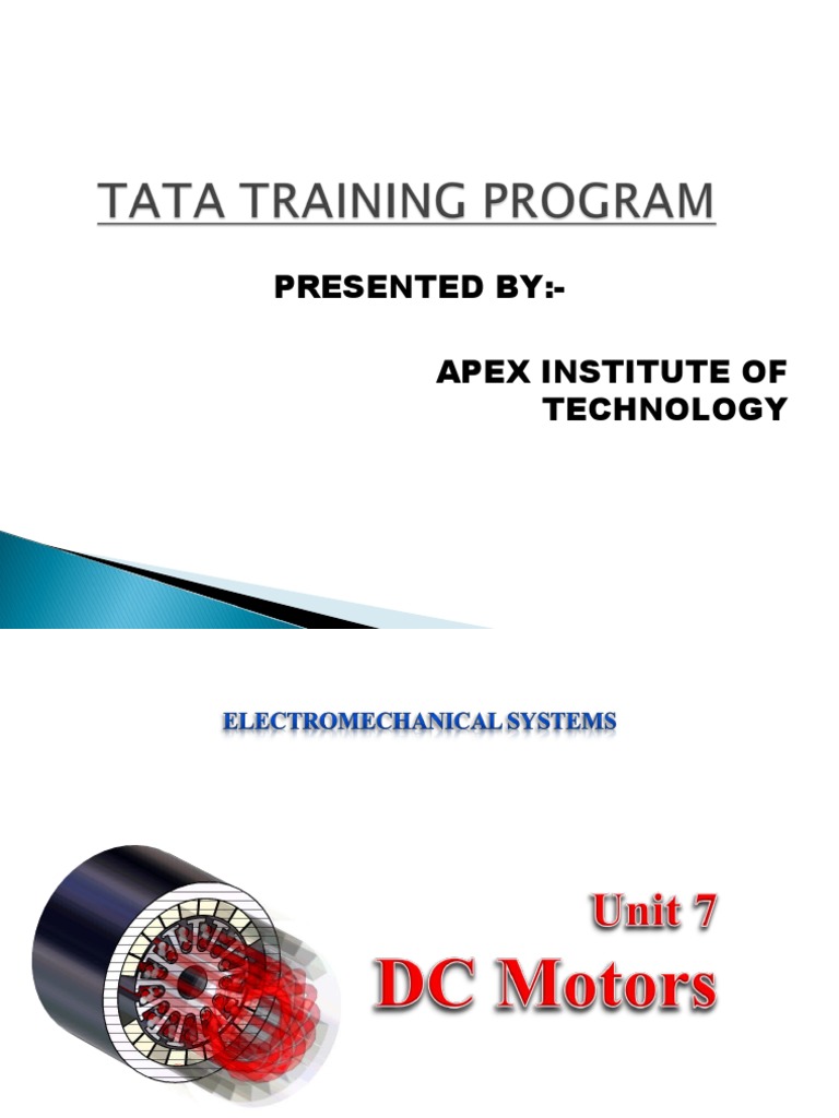 Unit7-DC Motors | PDF | Electric Motor | Materials Science