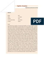 La pasión prohibida de Fedra en Hipólito de Eurípides