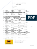 Tiếng Anh 6 Smart World - Unit 7 Test