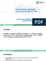 Panduan Praktek Mandiri Prosedur Pemeriksaan RRT-PCR COVID-19 - RT-PCR
