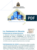 Presentacion Sistema Educativo Hondureño