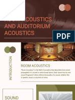 Room Acoustics and Auditorium Design