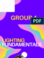 Group 4 - Lighting Fundamentals
