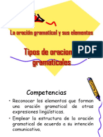 La Oración Gramatical para Alumnos PDF