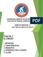 CLASE No. 3 EL ENDOSO PDF