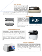 Tipos de impresoras