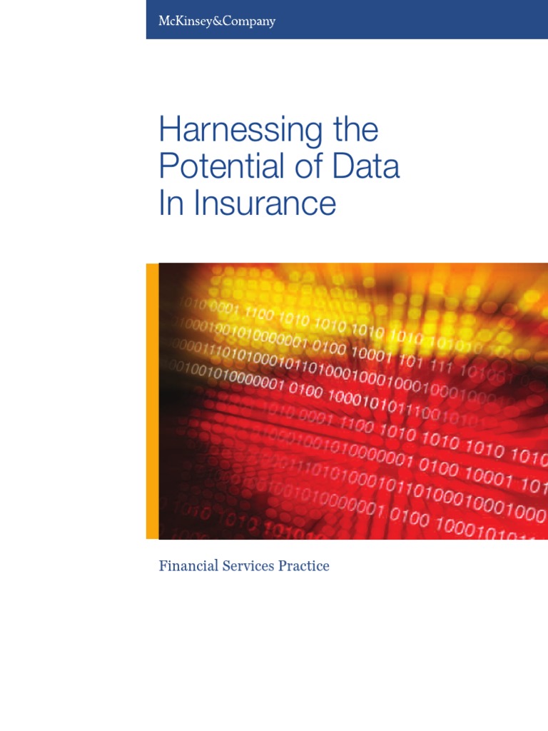 Harnessing The Potential of Data in Insurance | PDF | Analytics ...