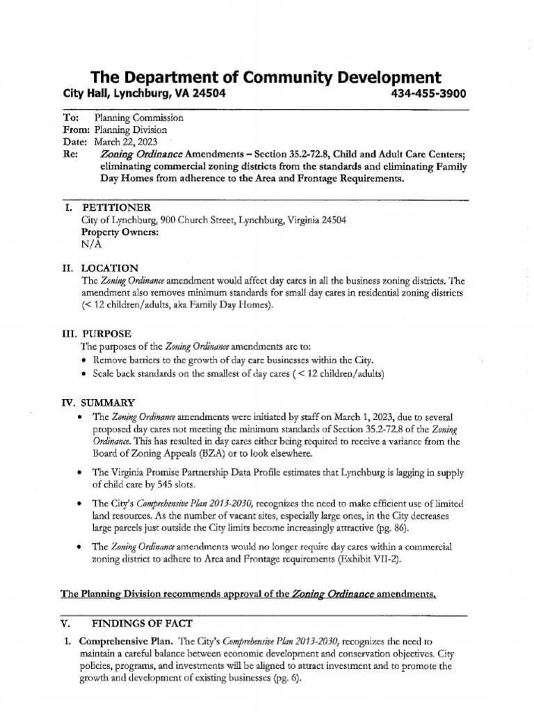 Amended Daycare Ordinance PDF