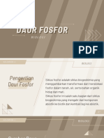 Presentasi Daur Fosfat Kel 5 PDF