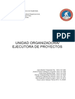 Unidad Organizadora - Ejecutora de Proyectos
