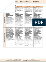 Enero - 6to Grado Dosificación (2022-2023)