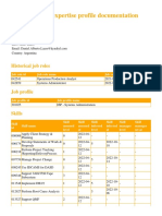 Expertise Profile PDF