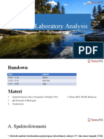 Utility Laboratory Analysis Session 1