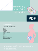 Anamnesis y Exploracion Obstetrica