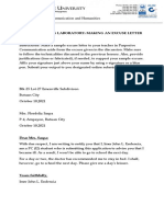 Excuse Letter PDF