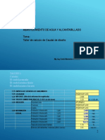 Taller de CALCULO DE CAUDAL