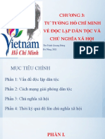 CHƯƠNG 3 TTHCM VỀ ĐỘC LẬP DÂN TỘC VÀ CNXH