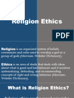 Religion Ethics1