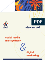 di+ri Creative Social Media Management & Digital Marketing Packages