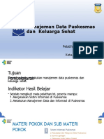 MPI 2 Manajeman Data Puskesmas Dan Data KS