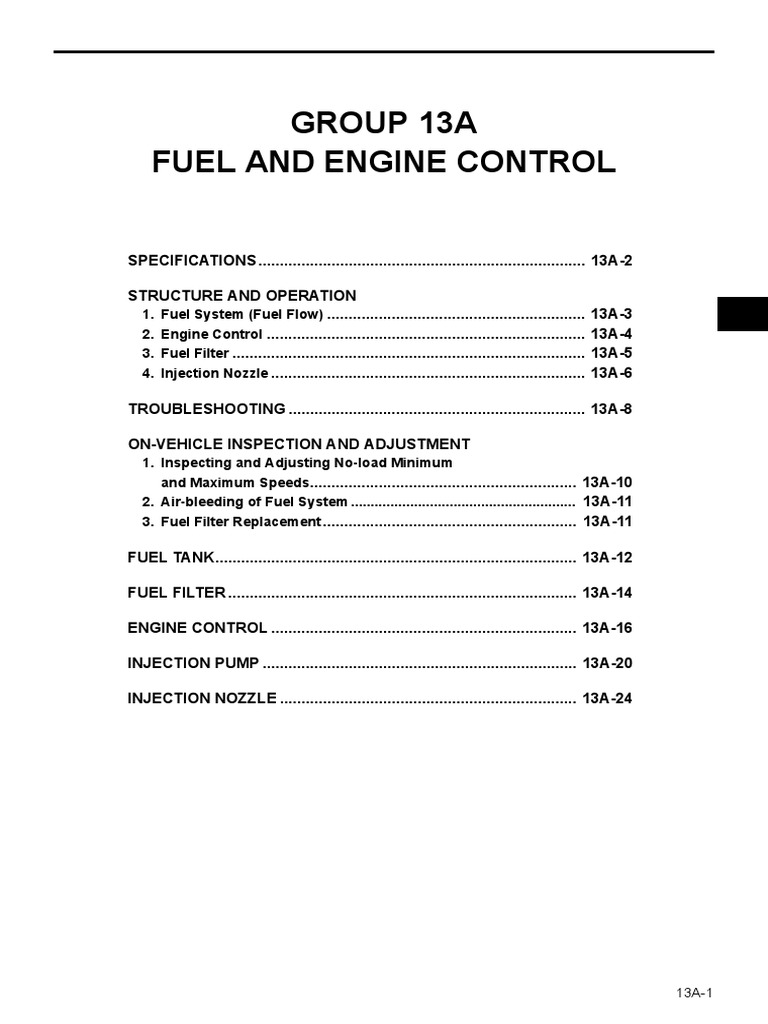 4M4 Gr13A | PDF | Throttle | Pump