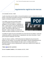 ConJur - Portaria Do INPI Regulamenta Registros de Marcas de Posição