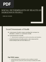 Week 3 Social Determinants of Health