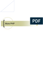 More PHP