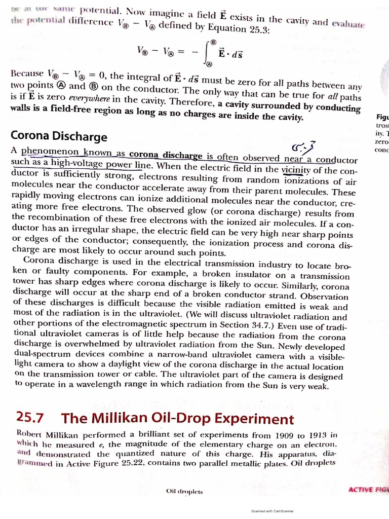 Corona Discharge in Physics | PDF