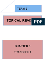 TERM 2 Chapter 8 Topical Revision