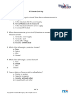 DC Circuits Quiz Key - 082519