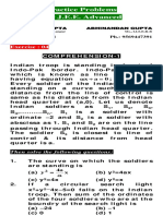 Practice problems for advanced engineering entrance exams