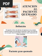 Paciente Pediatrico Quemado | PDF | Quemar | Especialidades Medicas