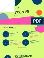 Math 10 Circles Lesson 01 Definitions and History, Angles PDF