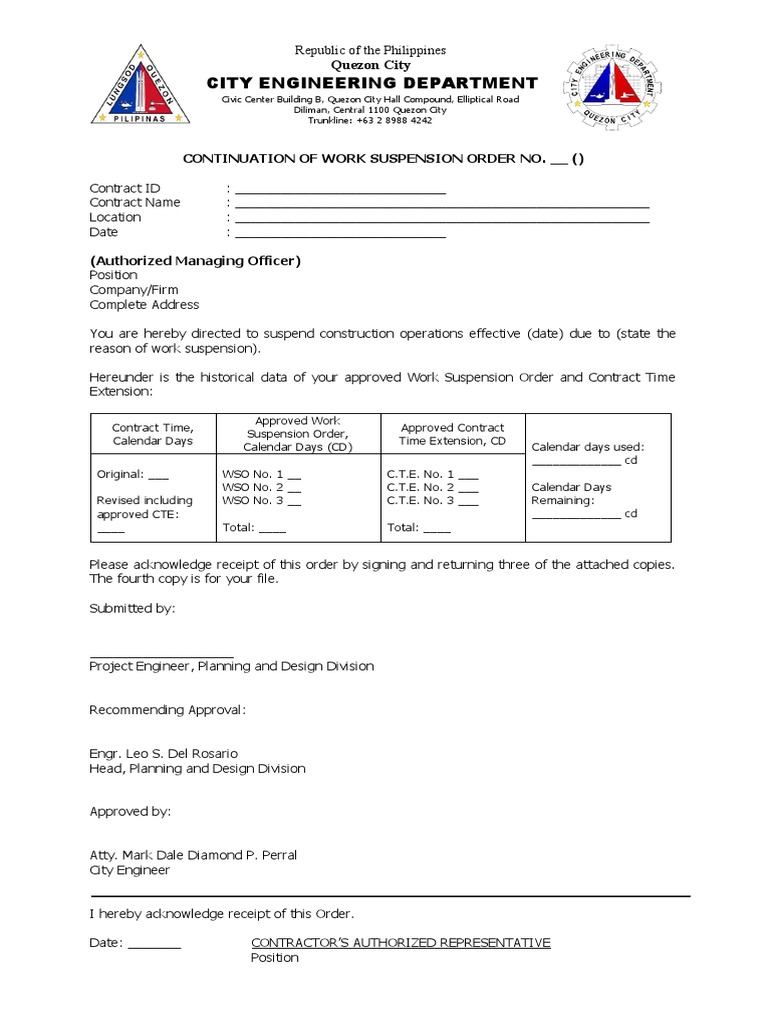 Pif09Continuation of Work Suspension Ced PDF