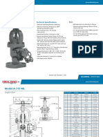 A 713 Angle Valve Data Sheet