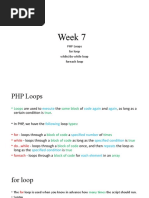 (Web Tech) Week 7