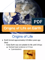 Origins of Life Notes