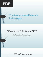 IT Infrastructure and Network Technologies Part 1