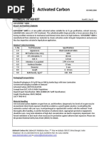 Activated Carbon: Technical Datasheet