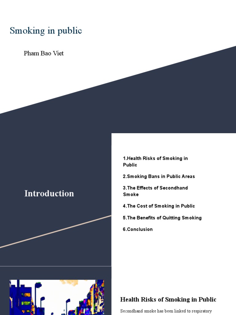 Public Smoking: Risks and Regulations | PDF | Tobacco Smoking | Addiction
