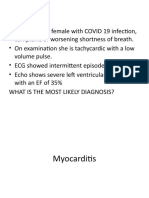 Myocarditis - Pericarditis