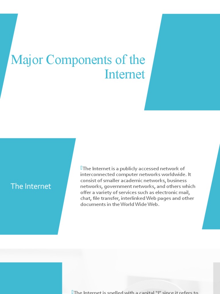 Major Components of the Internet | PDF | Computer Network | Domain Name ...