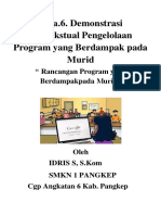 3.3.a.6. Demonstrasi Kontekstual Pengelolaan Program Yang Berdampak Pada Murid Idris Suyupi