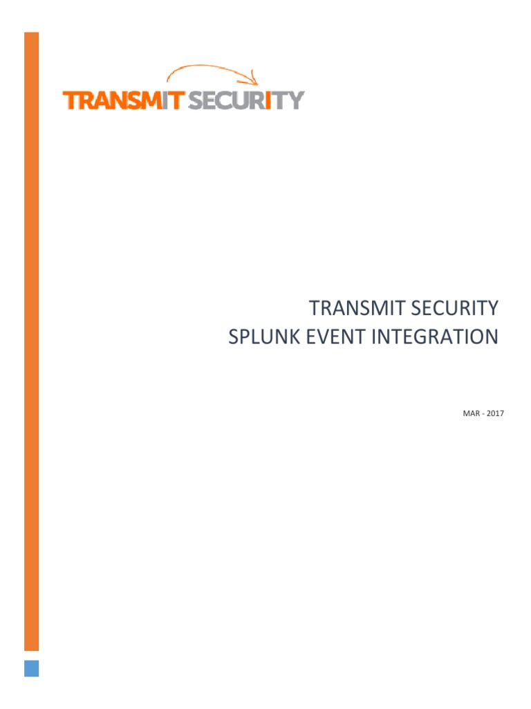 Transmit-Splunk Integration v2 | PDF | Hypertext Transfer Protocol ...
