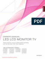 LG Flatron M2080D PDF