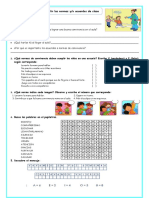 21 Marzo - Ficha Normas de Convivencia