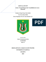 6. Critical Review Toward Democratic Consolidation Larry Diamond - Teddy Chrisprimanata Putra.pdf