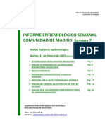 Informe Epidemiologico Semanal PDF
